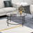 Glass Top Coffee Table-1319887672