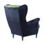 Camargo Velvet Wingback Chair