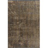 Rapture Abstract Flatweave Mink Brown/Black Area Rug
