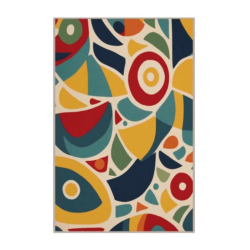 Jazzy Pulse Rug, Rectangle 4' x 6'