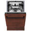 ZLINE 18" Tallac Series 3rd Rack Top Control Dishwasher with Stainless Steel Tub, 51dBa-1880202362