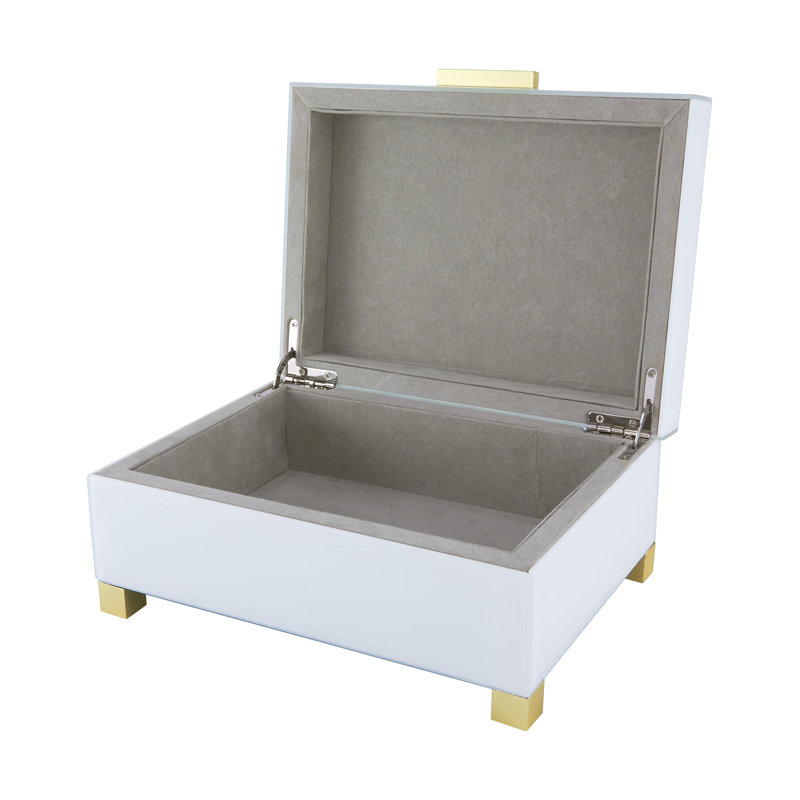Leonara Glass Decorative Box