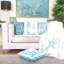 Bleu / hippocampes spa-124862058-124862060