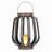Solar Cylindrical Plastic Lantern w/ LED Light