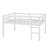 Wood Loft Bed With Ladder-591477579