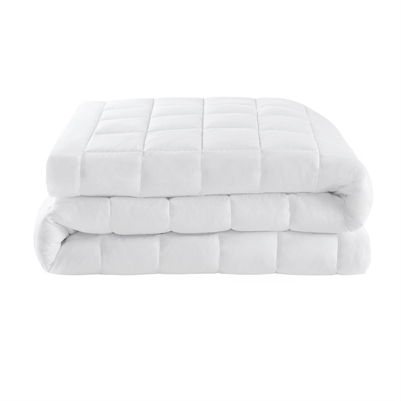 Couverture antimicrobienne blanche toutes saisons EverLux, Double/Grand