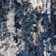 Tapis abstrait bleu / gris Sven