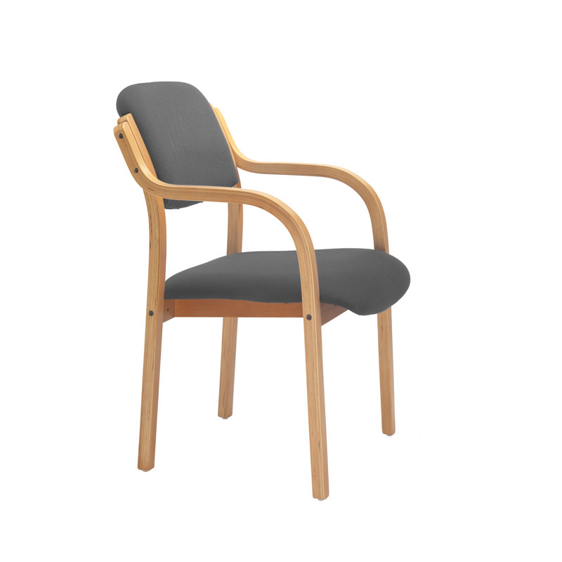 Renoir Stacking Chair, Charcoal Pyra