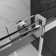 72'' W 76'' H Frameless Rectangle Reversible Shower Stall