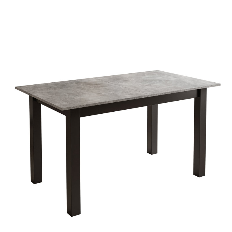 Extendable table ARTON 140 cm, Bellatro Gray, Black