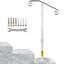 Rampe d'escalier en métal H 39 po x l 20 po x P 6 po-100092484
