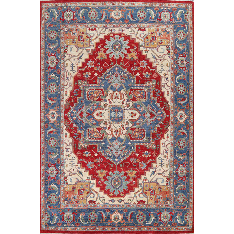 One-of-a-Kind 8'10" X 11'7" Wool Area Rug in Red