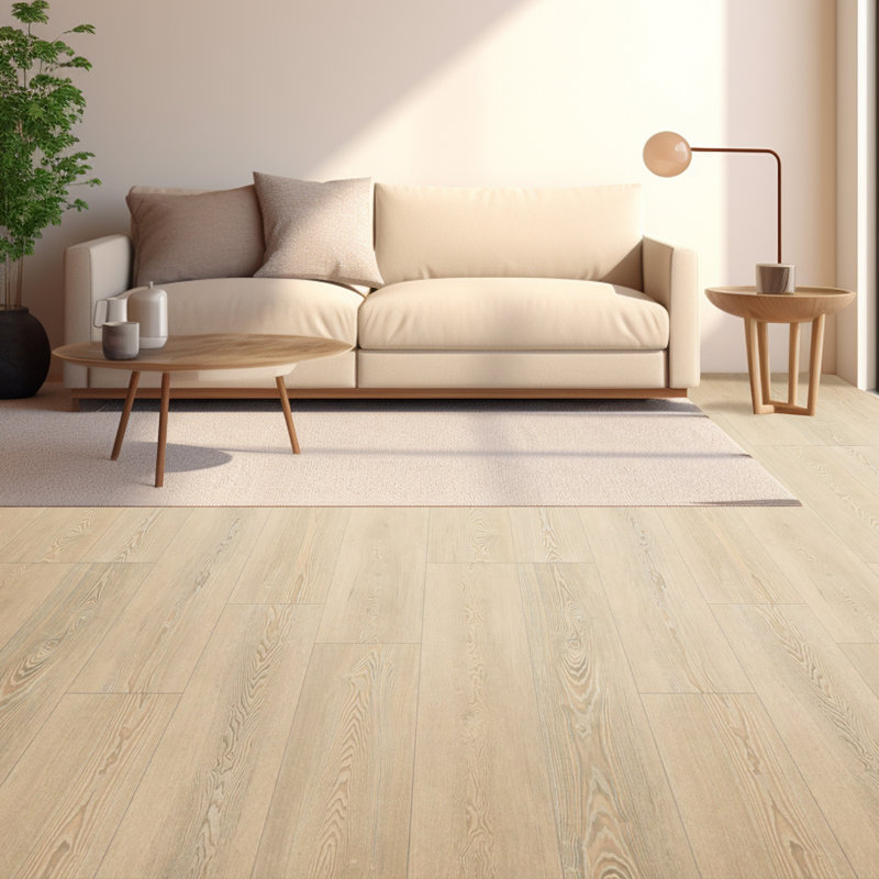 ADAMIF Beige Oak 7''X48''X6mm  20mil Luxury Vinyl Plank