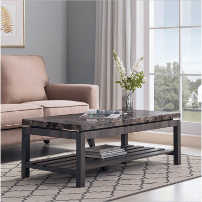Table basse Occasional Faux marbre