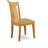 3 Piece Dining Room Table Set Contains a Rectangle Kitchen Table with Butterfly Leaf and 2 Dining Chairs, Oak-980559243-888145822
