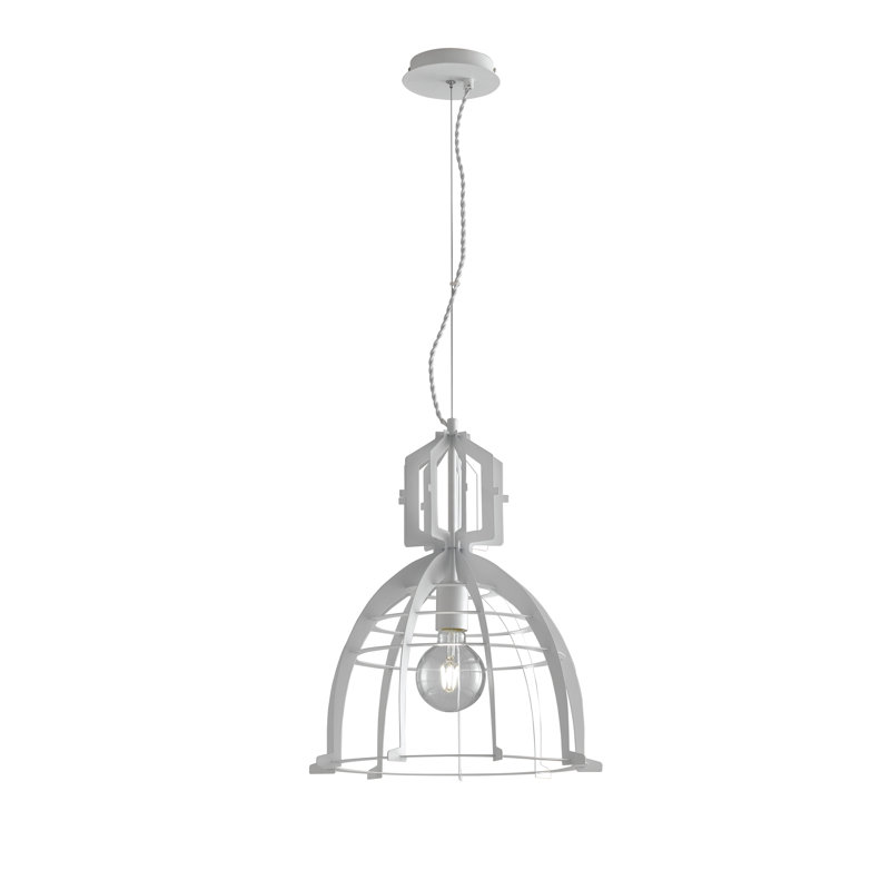 Fidler 1 - Light Unique/Statement Pendant, White