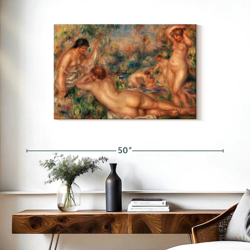 Leisha Bathers 1918, 24" H x 36" W