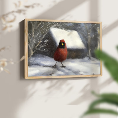 Chirstmas Art-CXCVIII -Framed Print - Restickable