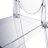 Modern Contemporary Minimalist 25" Counter Height Transparent Plastic Polycarbonate Crystal With Oval Back and Footrest For Kitchen Islands, Dining, Wedding Chairs or Hotel Use , Clear-2045327270-2045327267-2046176635