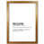 Honey Oak Frame