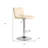 Swivel Adjustable Height Counter Stool-456486942