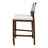 Cheval Upholstered Counter Stool with Solid Wood Frame