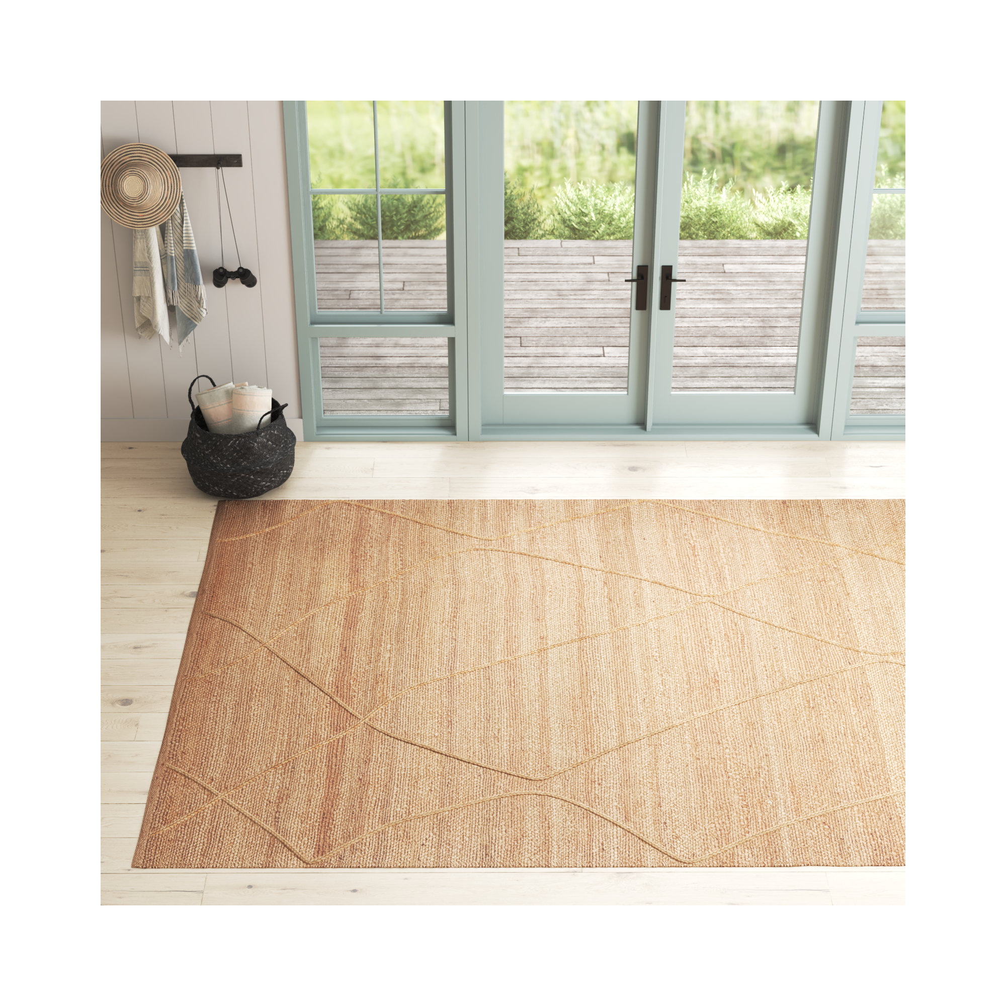 Albemarie Handmade Jute / Sisal Rug, Rectangle 7'9" x 9'9"