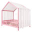 Lit de style maison basse avec rideaux-884545993-884545999
