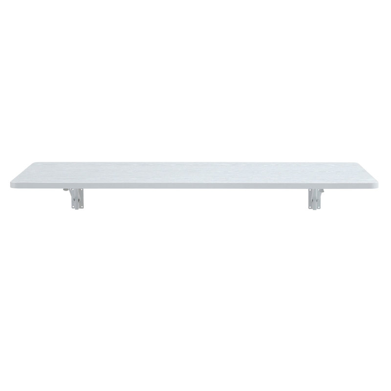 Laundry Room Folding Table Wall Mounted Folding Table For Small Spaces,Fold Down Desk,Workbench,Addition To Garage & Shed/Home Office/Laundry Room/Home Bar/Kitchen & Dining Room,45*22*6.5 Inches.