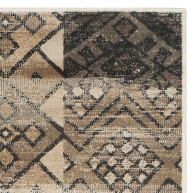 Tapis Sud-Ouest Aderemi, Rectangle 2 pi 7 po x 4 pi