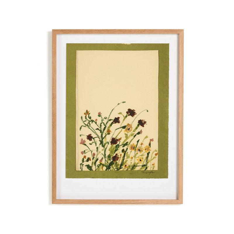 Wildflower Medley by Shaina Page, 40" H x 30" W