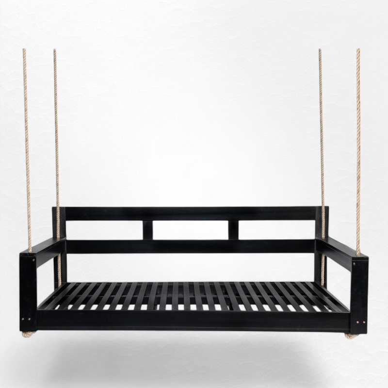 Lit suspendu 81,92 po, Noir