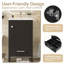 Meuble-lavabo moderne avec lavabo en céramique, rangement compact de 20 po