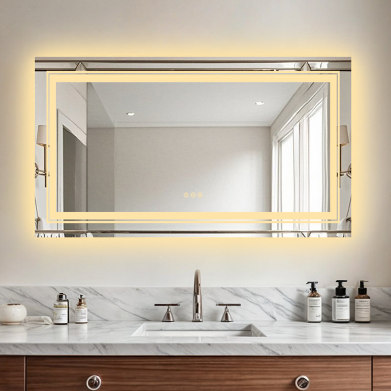 Miroir mural Kabron, 31,5 po x 47,2 po
