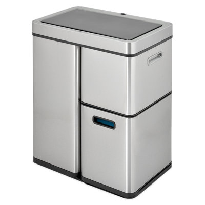 Manel Steel Rubbish Bin Sets - 60L