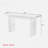 Simple Console Table With Clever Tabletop Design And Elegant And Lively Shape-2047549655