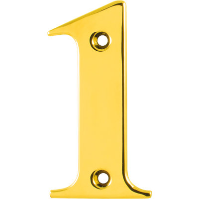 Hutner 7.6cm H Zinc House Number