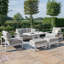 Hafza 2 Seat Aluminium Sofa Set - with Rising Table-1345391630-1345391631-1440953598