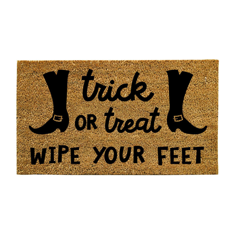 Harnam Non-Slip Halloween Outdoor Doormat
