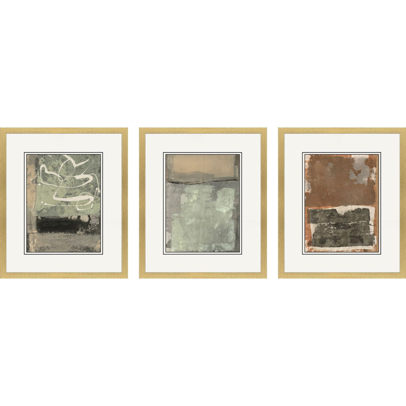 Textural Echo II Framed Art