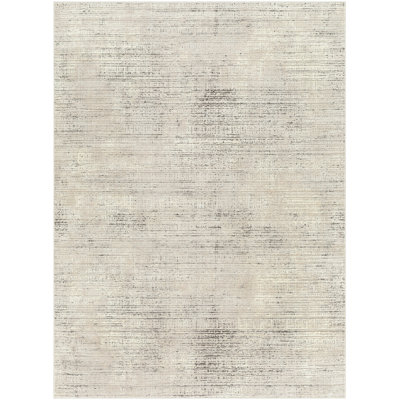 Kempsford Sterling Grey Machine Washable Area Rug