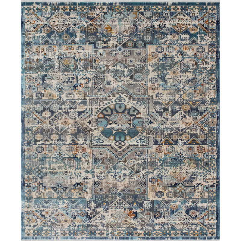 Lucha Oriental Indoor Rug, Rectangle 2' x 3'