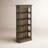 Abana Weathered Wood Fully Assembled Bookcase