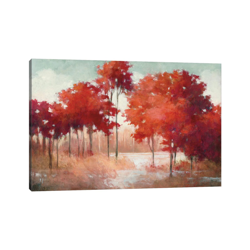 Autumn Lake by Julia Purinton - Wrapped Canvas Print, 66.04 cm H x 45.72 cm W