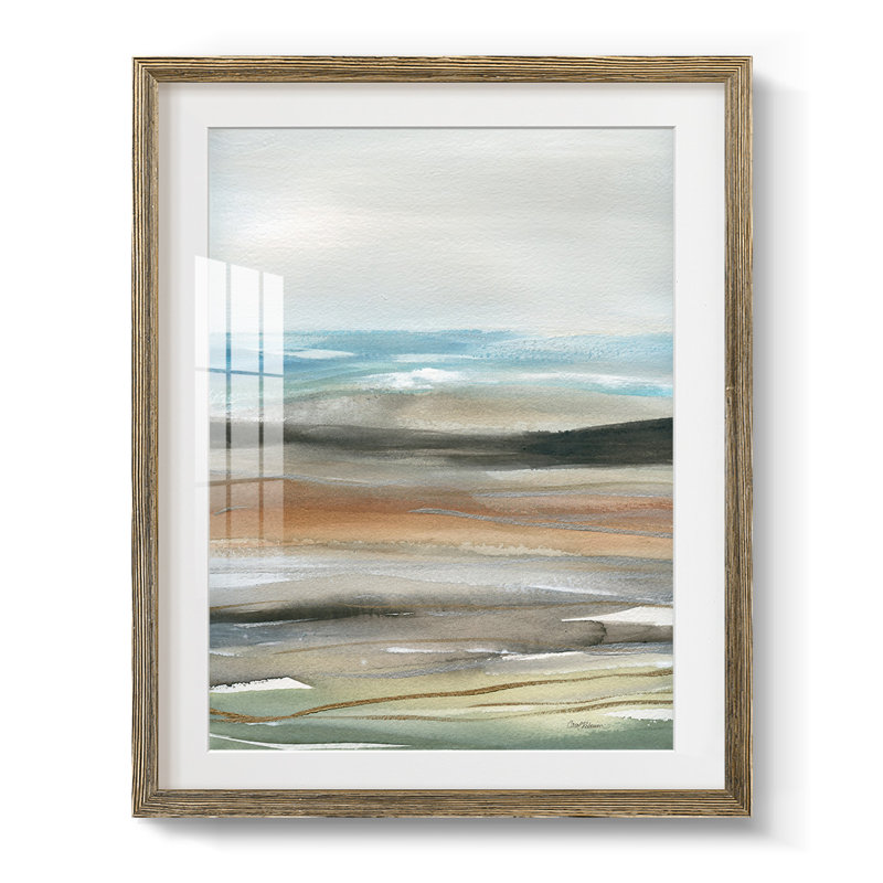 Ice Cavern I Framed On Paper Print
