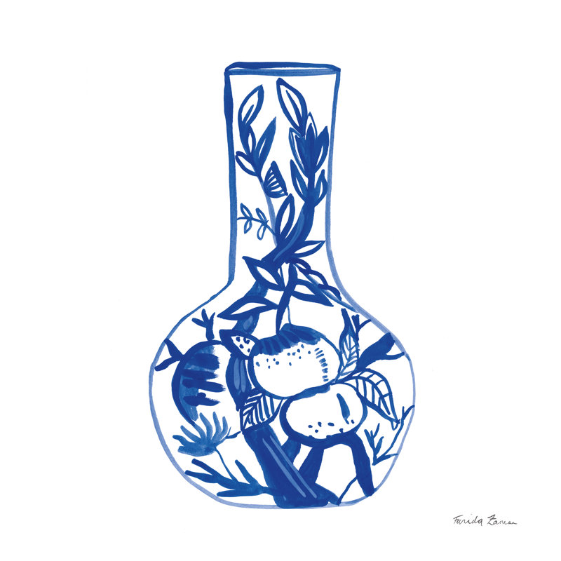 Chinoiserie VIII, H 36 po x l 36 po, Non, Cadre flottant blanc