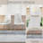 36" Square Glass Dining Table Set, Modern Stainless Steel Cross-Leg Base With 4 Velvet Upholstered Chairs-1107086993