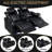 Modern Black Leather Recliners, Adjustable Comfort With Smart Features
