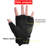 Workout Half Finger Gloves L Black