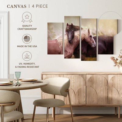 Brampt illustrant un cheval romantique